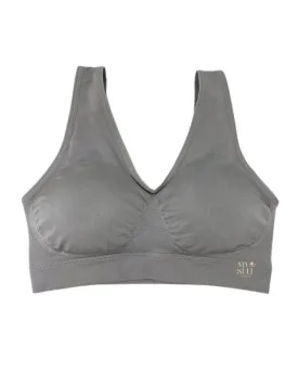 835275 Silver Sconce Bralette with Removable Pads