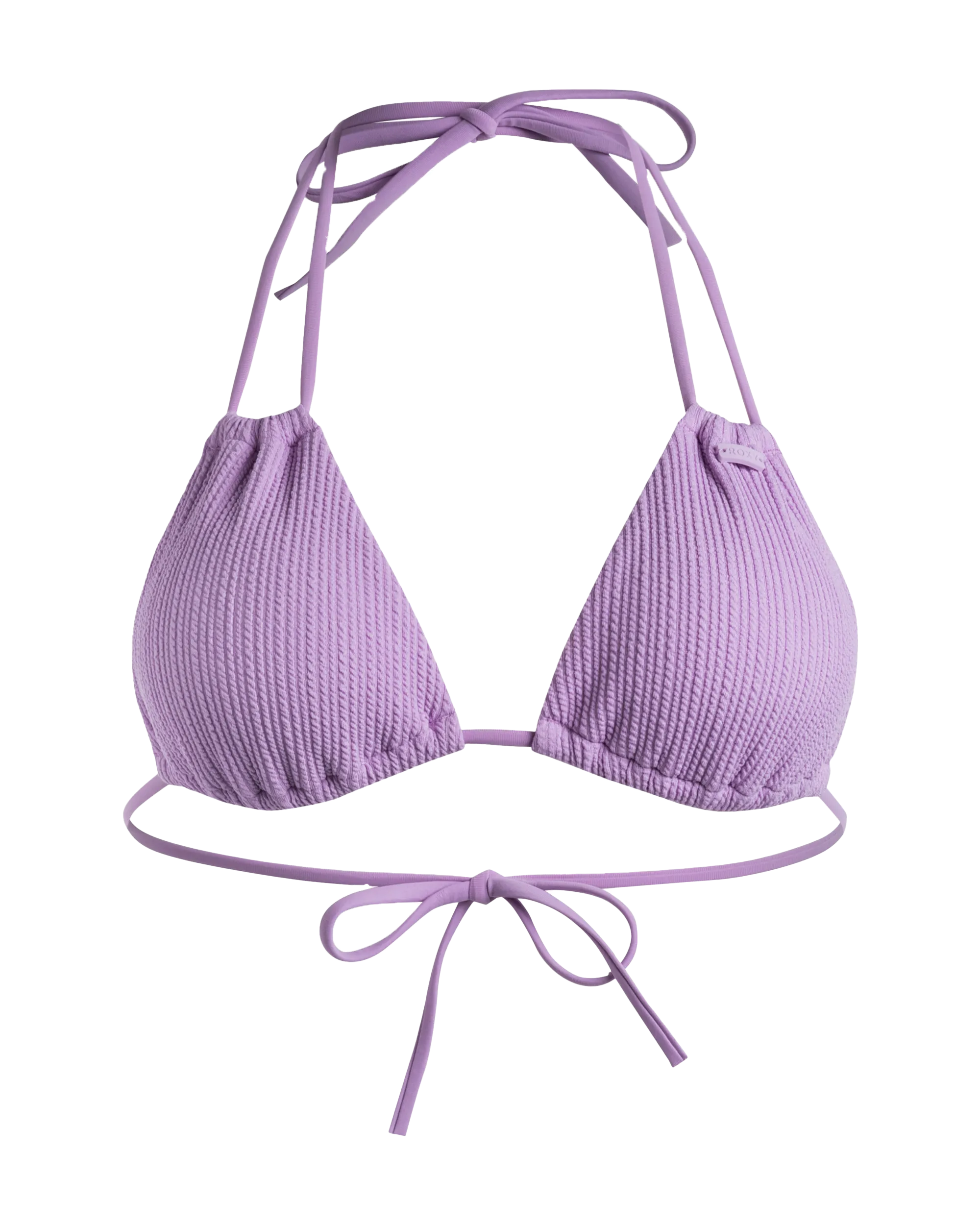 Aruba Mini Triangle Bikini Top in Crocus Petal