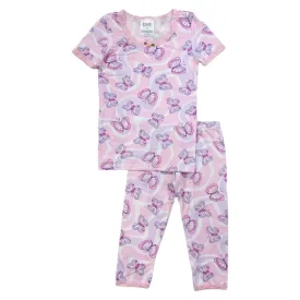 BUTTERFLY SHORT SLEEVE PJS