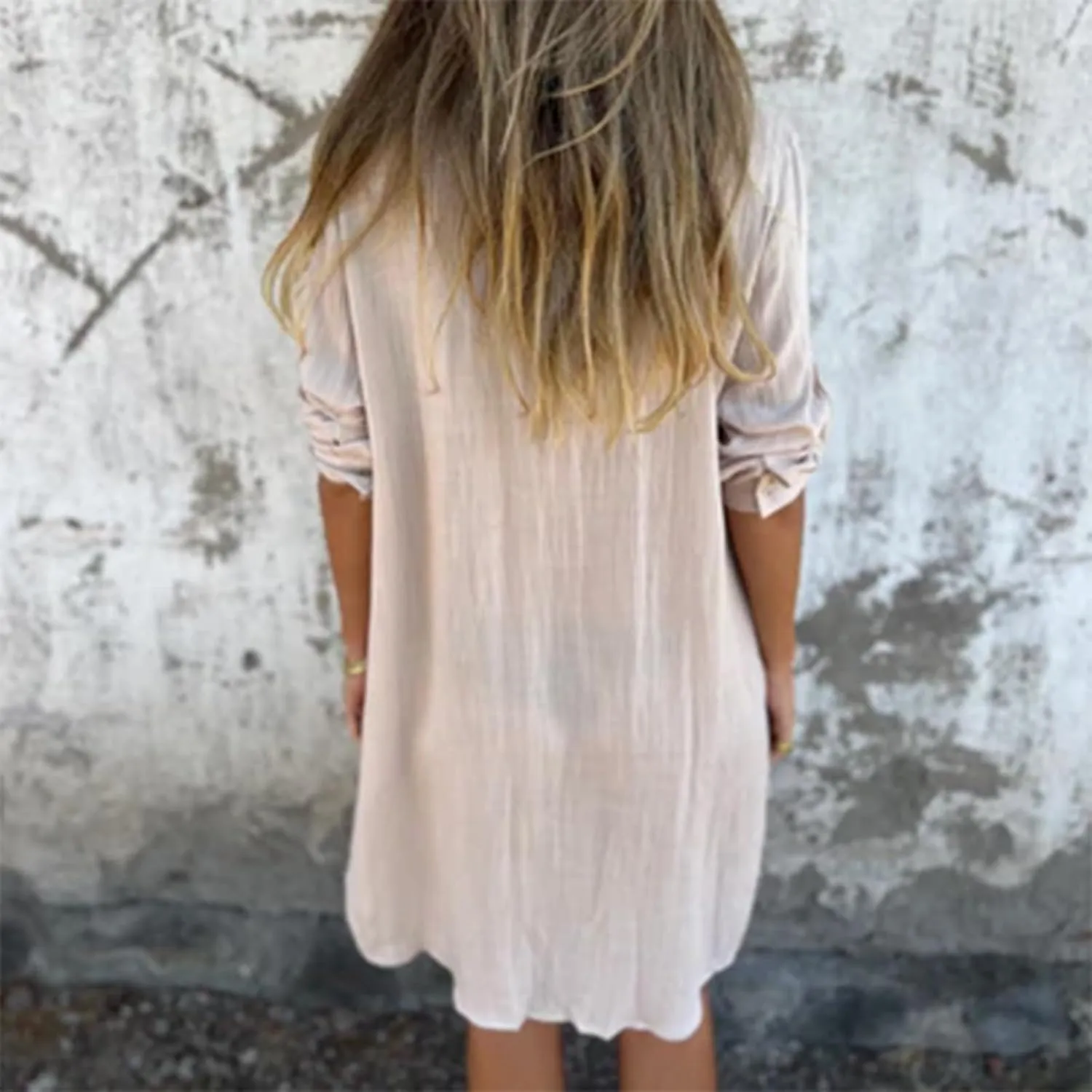 Button Down Swim Cover Up Shirt Sexy Long Sleeve Beach Blouse Bathing Suit Cover Ups for Women