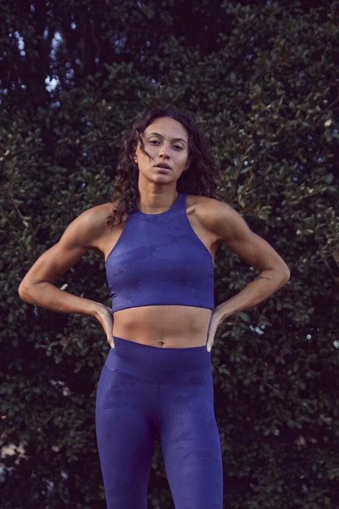 Camo Halter Crop