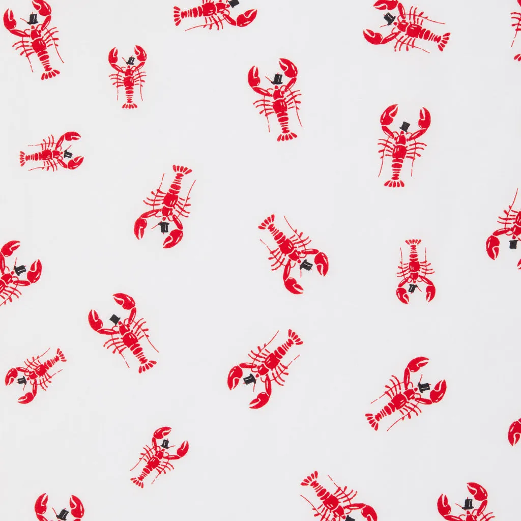 Capri Pajama Set - Lobster Print