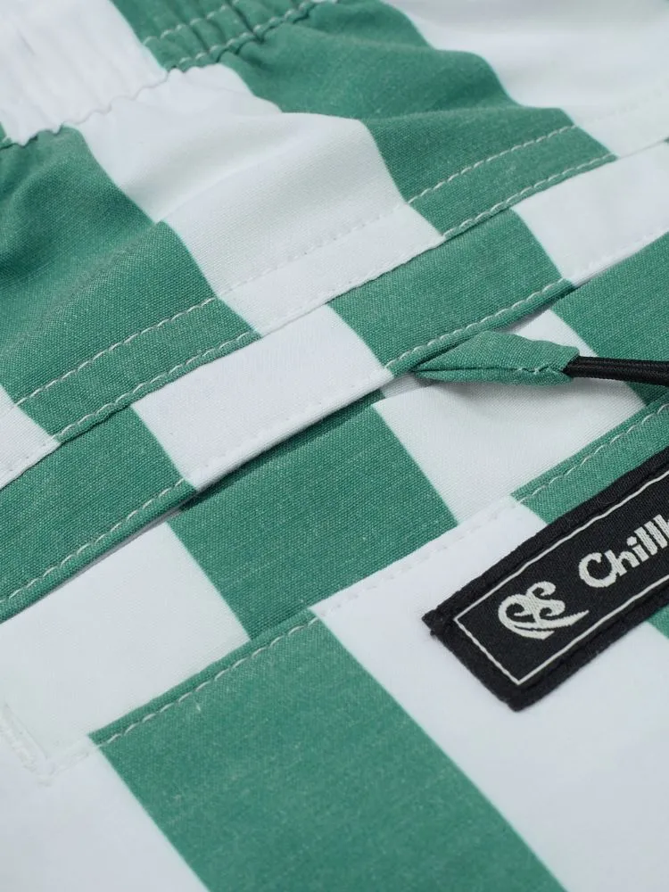CHILLHANG Eco Retro Striped Surf Shorts - Men's