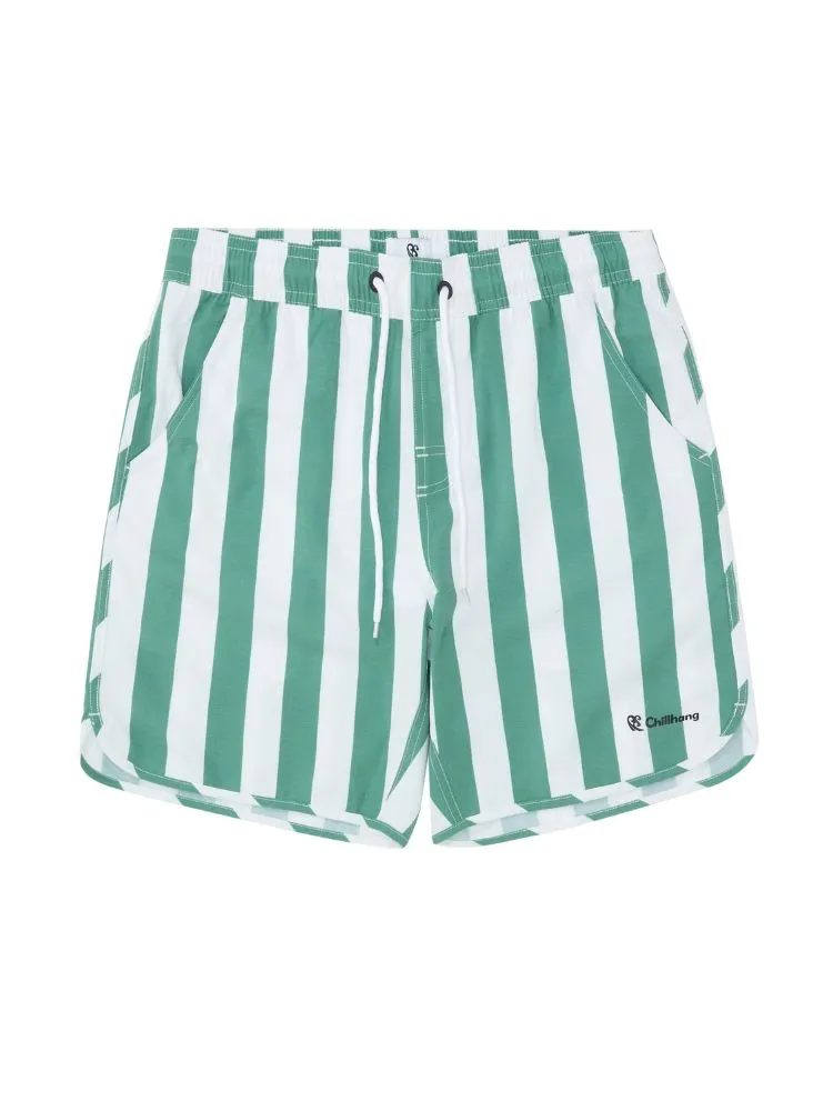 CHILLHANG Eco Retro Striped Surf Shorts - Men's
