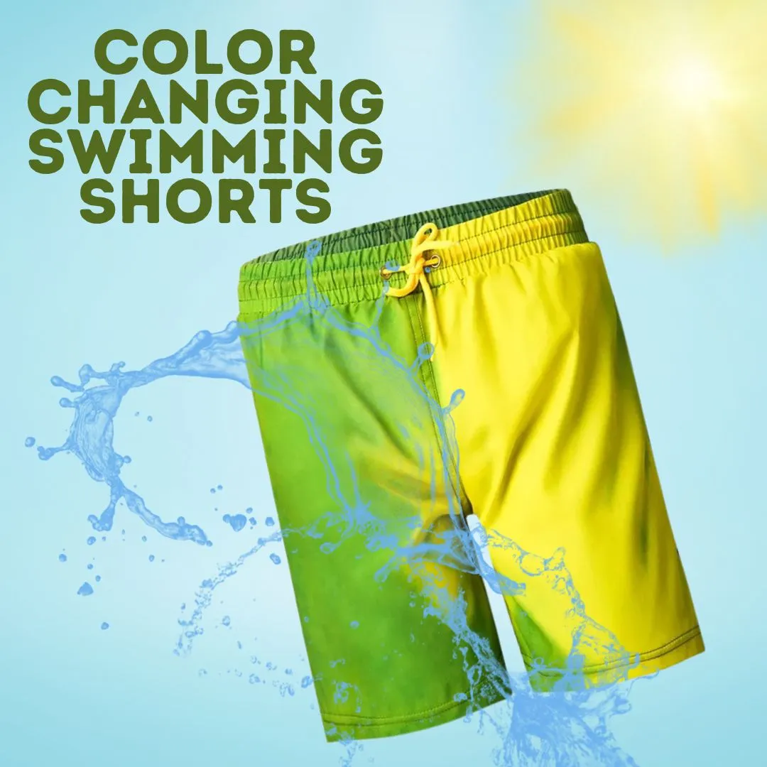 Color Changing Swimming Trunks/Shorts for Kids