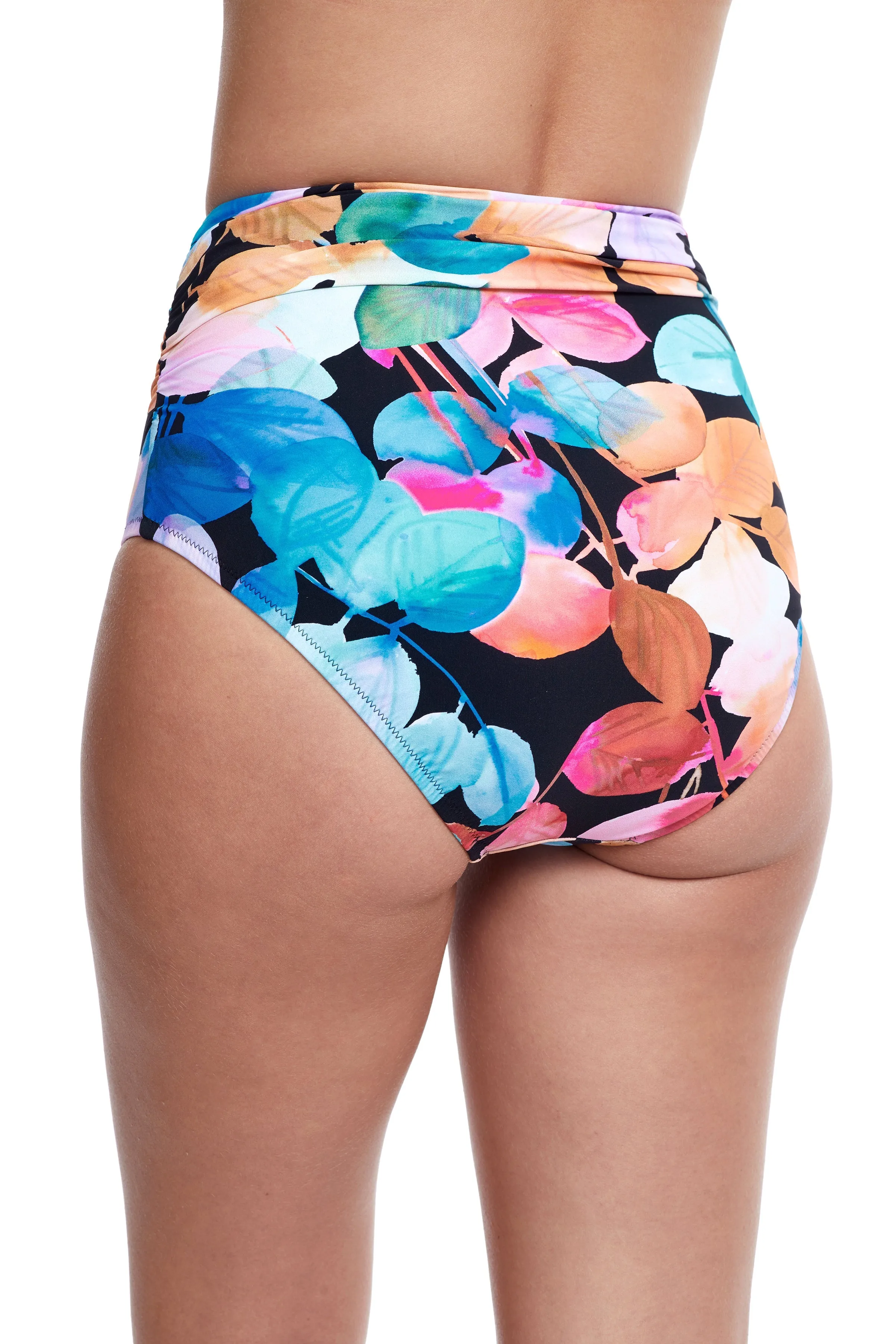 Color Rush High Waisted Swim Panties