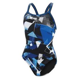 DOLFIN Graphlite Women's Circuit V-Back One Piece Swimsuit