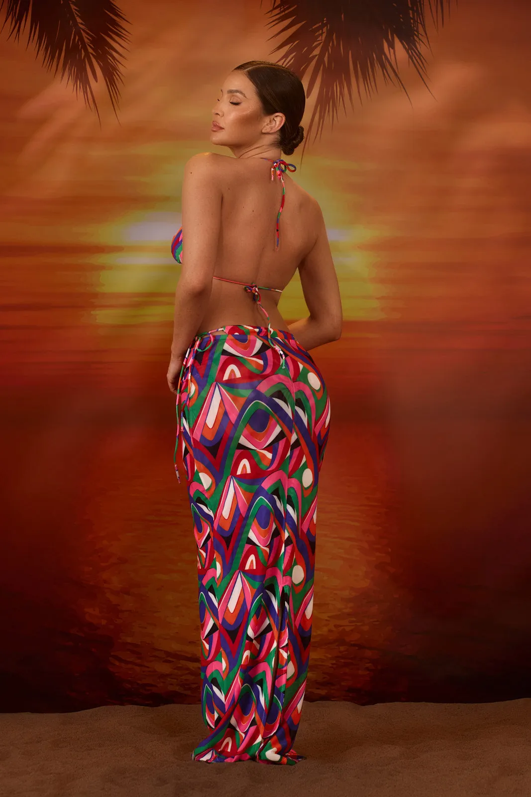 FC BILLIE THREE PIECE SWIM | PRINT