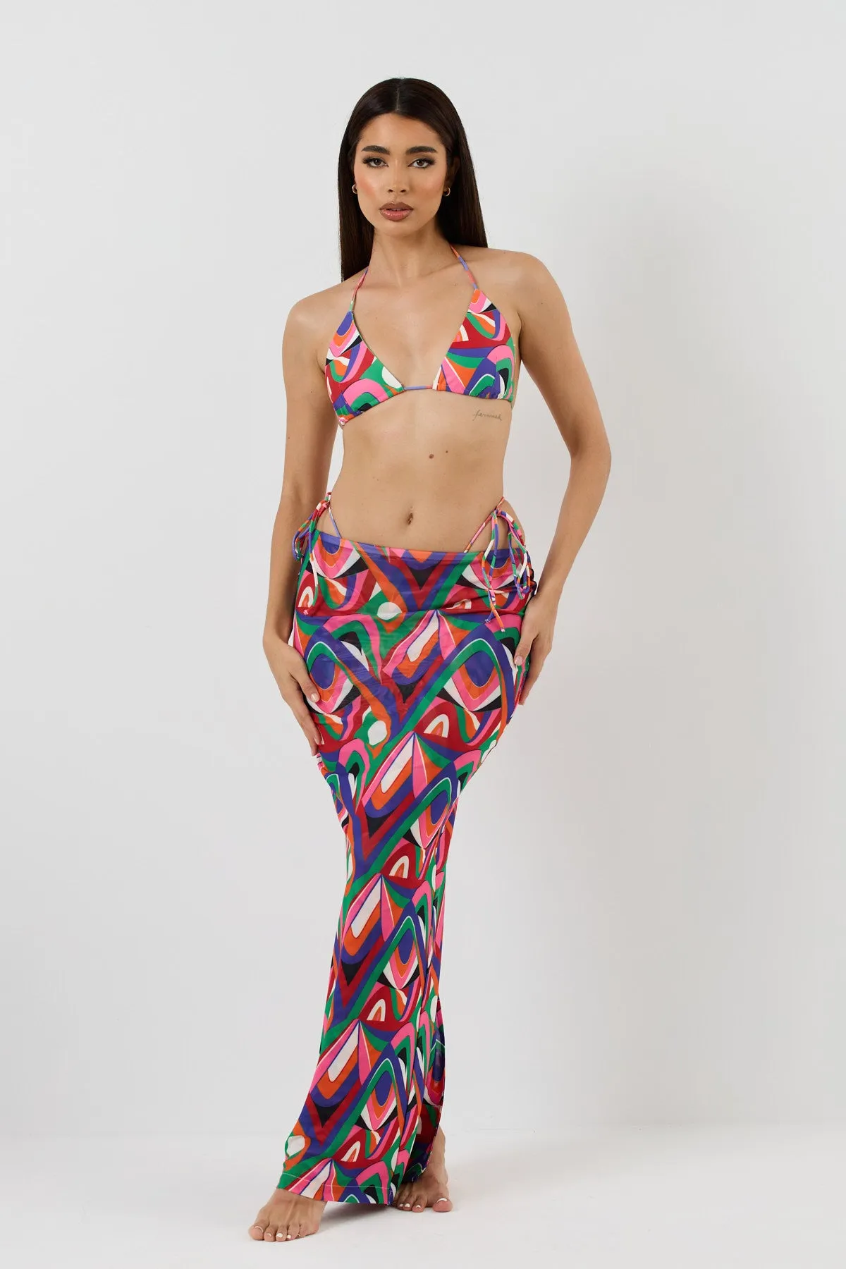 FC BILLIE THREE PIECE SWIM | PRINT