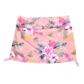 Floral Print Swim Skirt