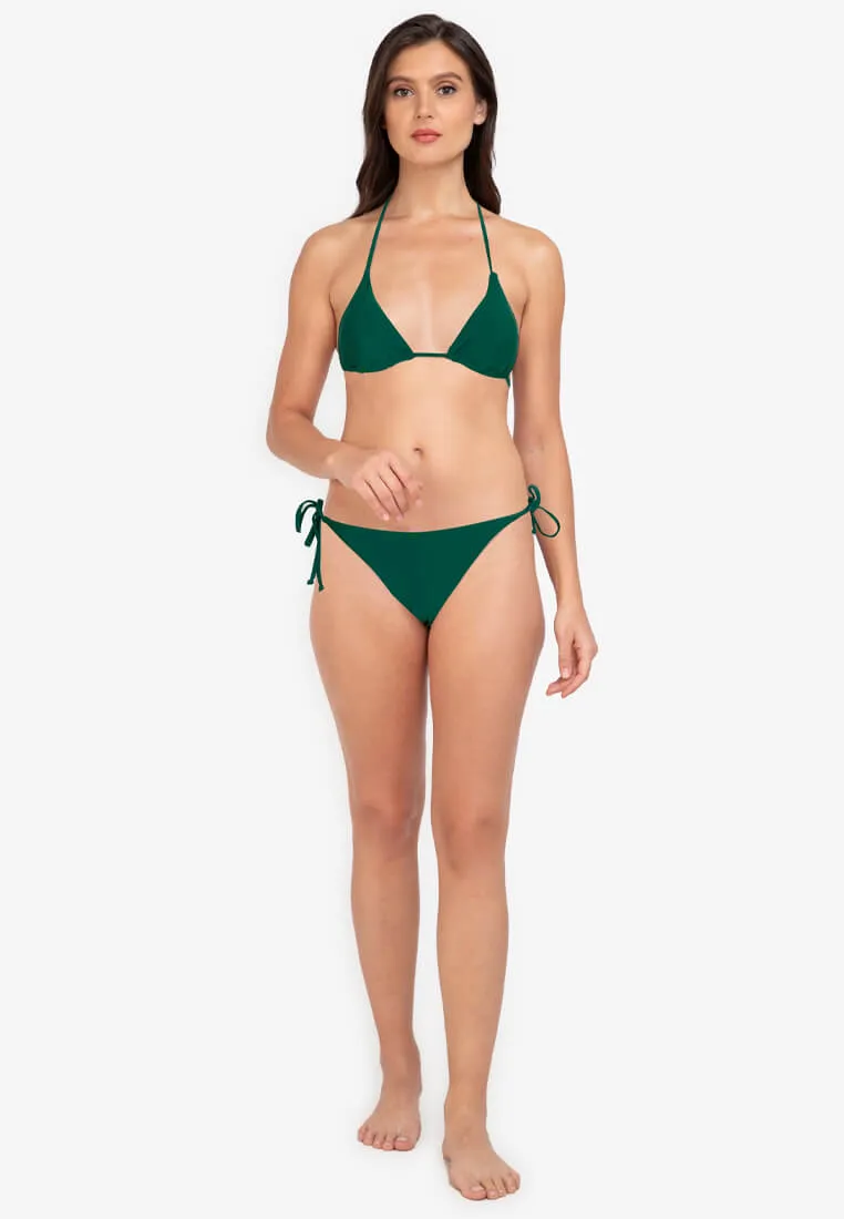 Forest Green Triangle Bikini #235