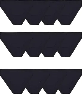 Fruit of the Loom Women's Eversoft Cotton Underwear Multipacks, Tag Free & Breathable, Available in Plus Size