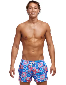 Funky Trunks Bundjalung Blue Shorty Swim Shorts - Blue/Pink