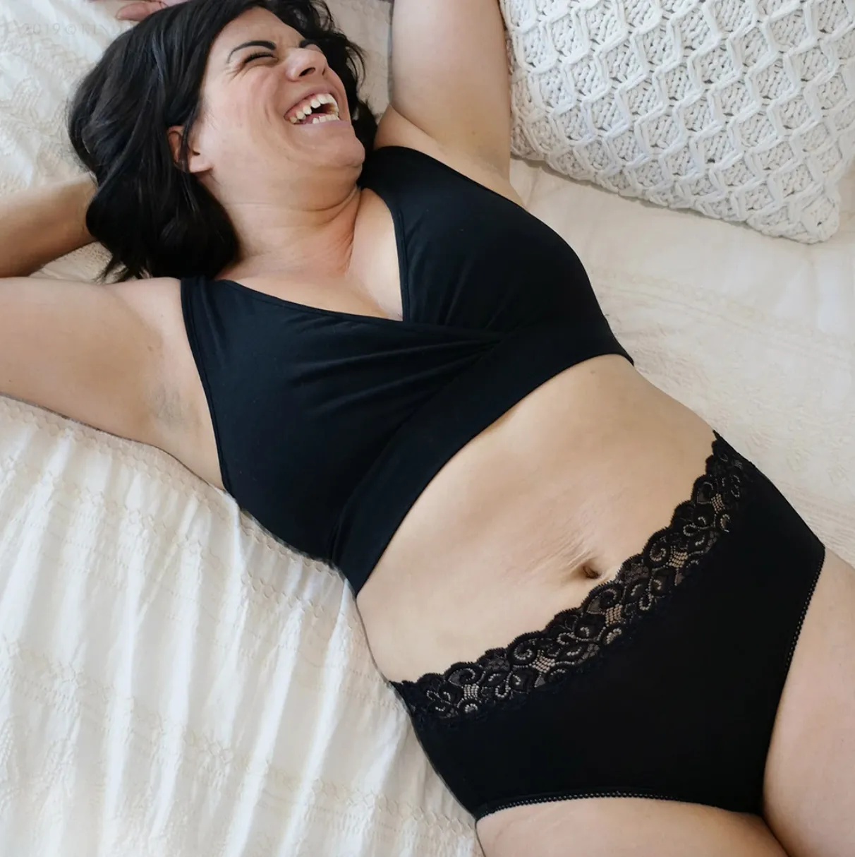 High-Waisted Postpartum Recovery Panties (5 Pack) - Assorted Neutrals by Kindred Bravely