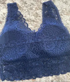 Lace stretch bralette
