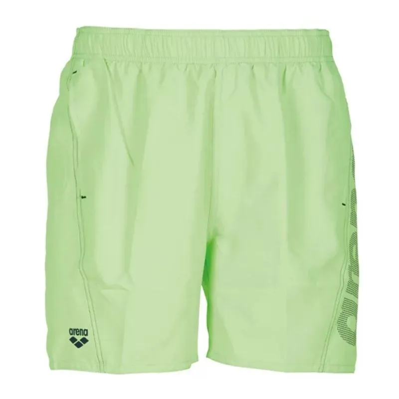 MEN'S FUNDAMENTALS LOGO BOXER SWIM SHORTS