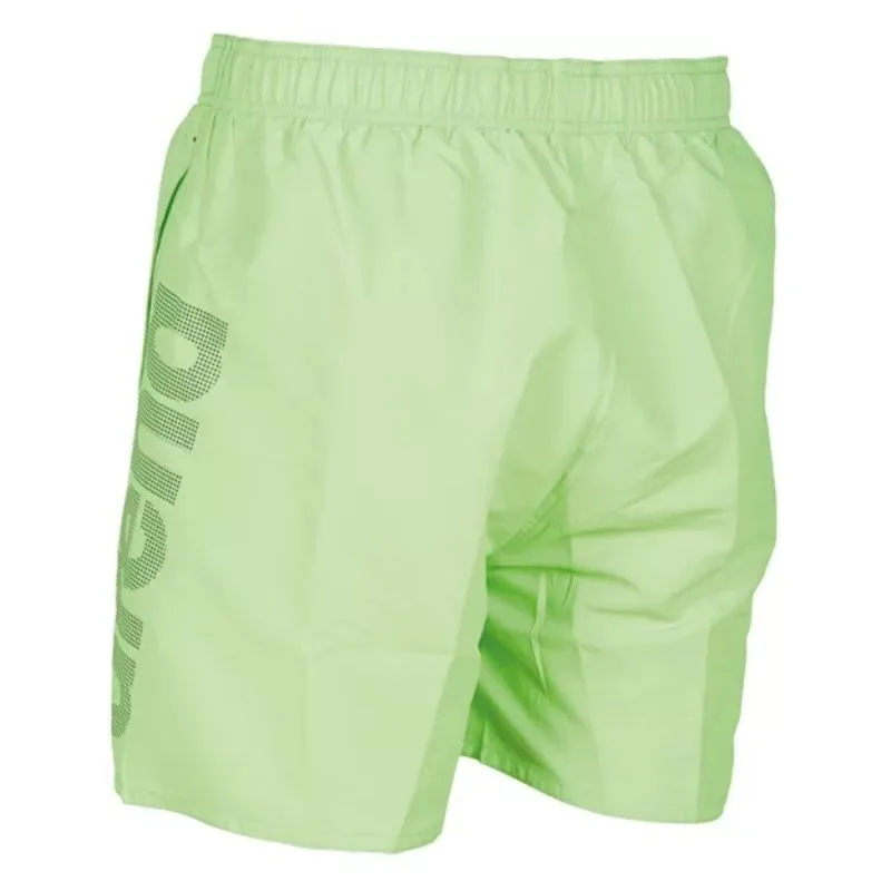 MEN'S FUNDAMENTALS LOGO BOXER SWIM SHORTS
