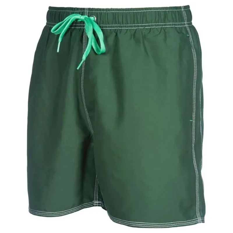 MEN'S FUNDAMENTALS SOLID BOXER SWIM SHORTS