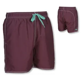 MEN'S FUNDAMENTALS SOLID BOXER SWIM SHORTS