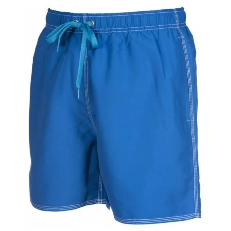 MEN'S FUNDAMENTALS SOLID BOXER SWIM SHORTS