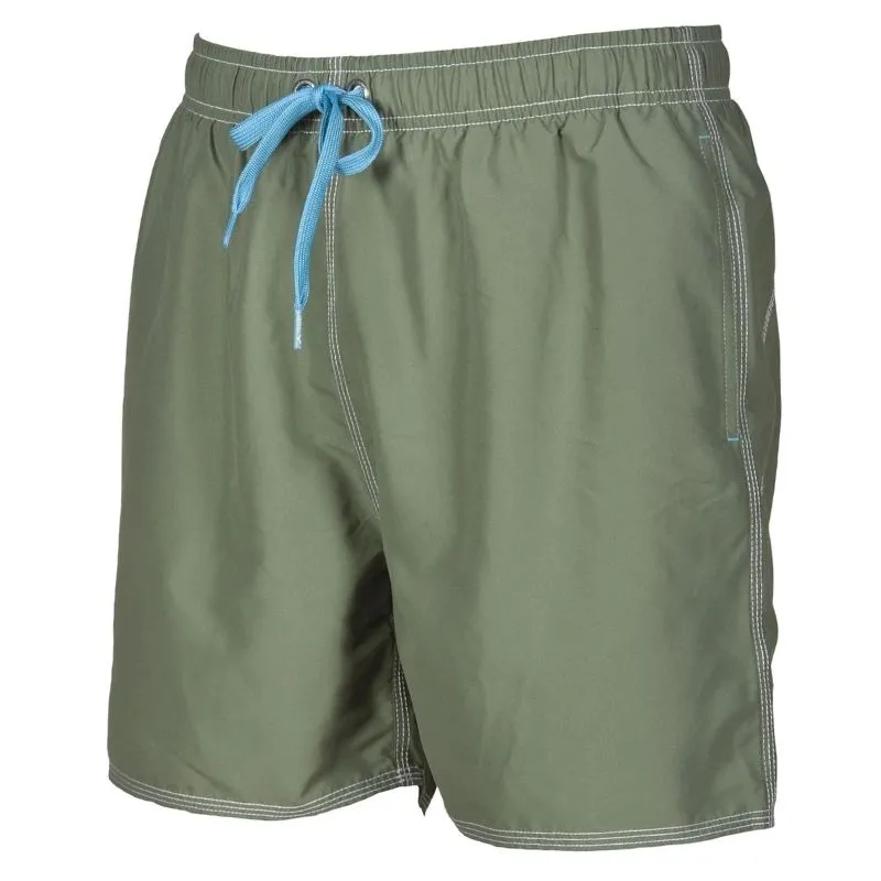 MEN'S FUNDAMENTALS SOLID BOXER SWIM SHORTS