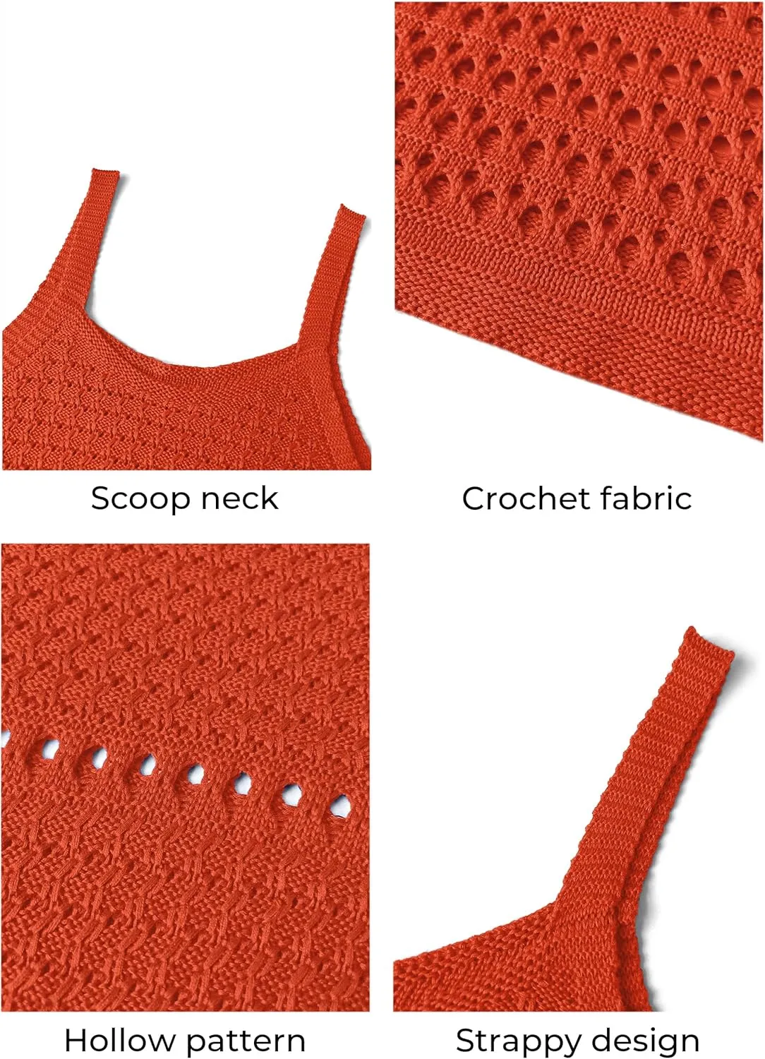 MIHOLL Womens Crochet Swim Cover Up 2025 Summer Bathing Suit Hollow Out Sleeveless Swimwear Coverups Beach Dress Sundresses