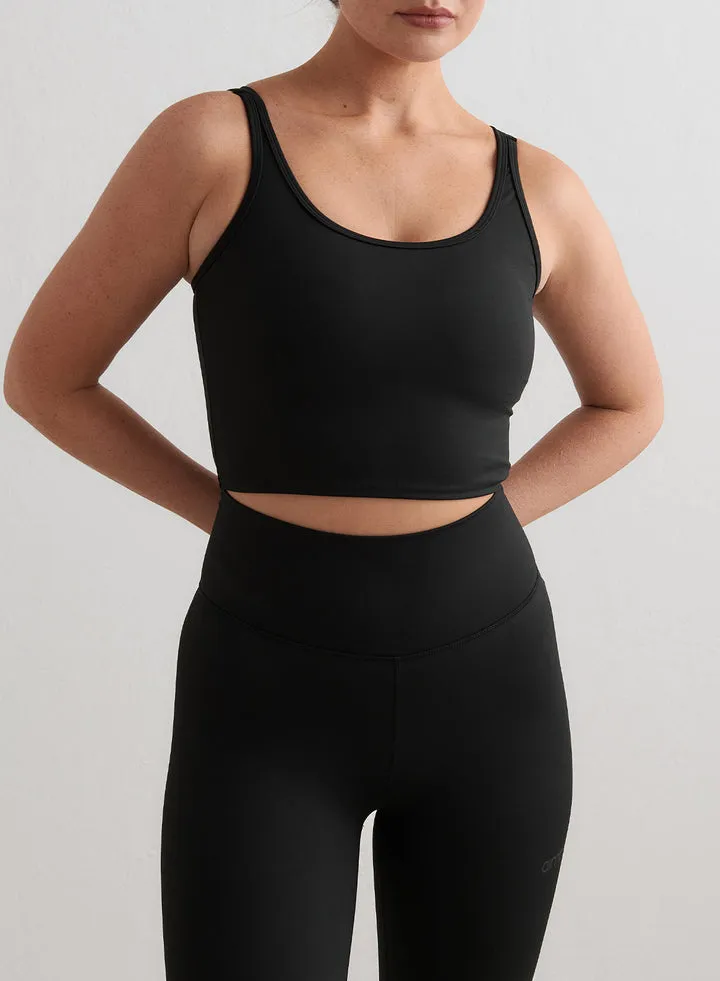 Monochrome Core Bralette | Black