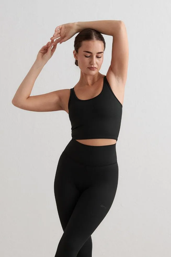 Monochrome Core Bralette | Black