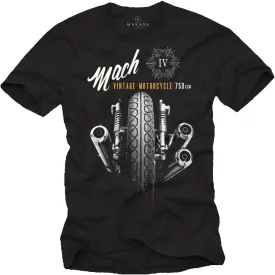 Motorbike Accessories for Men - Vintage Motorcycle T-Shirt