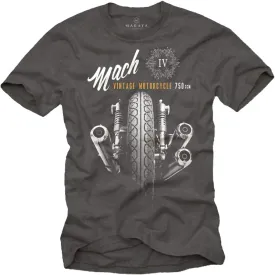 Motorbike Accessories for Men - Vintage Motorcycle T-Shirt