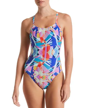 Nike Prisma Punch Racerback One Piece in Multi Color