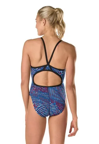 SPEEDO Endurance  Women's Sprinter Switch Flyback One Piece Swimsuit