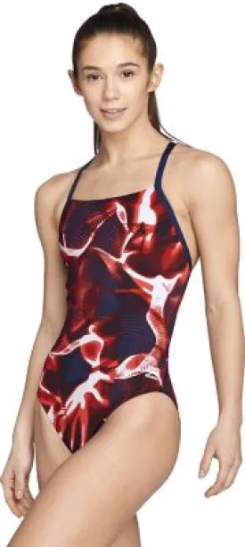 SPEEDO Women's Flash Time Flyback Swimsuit