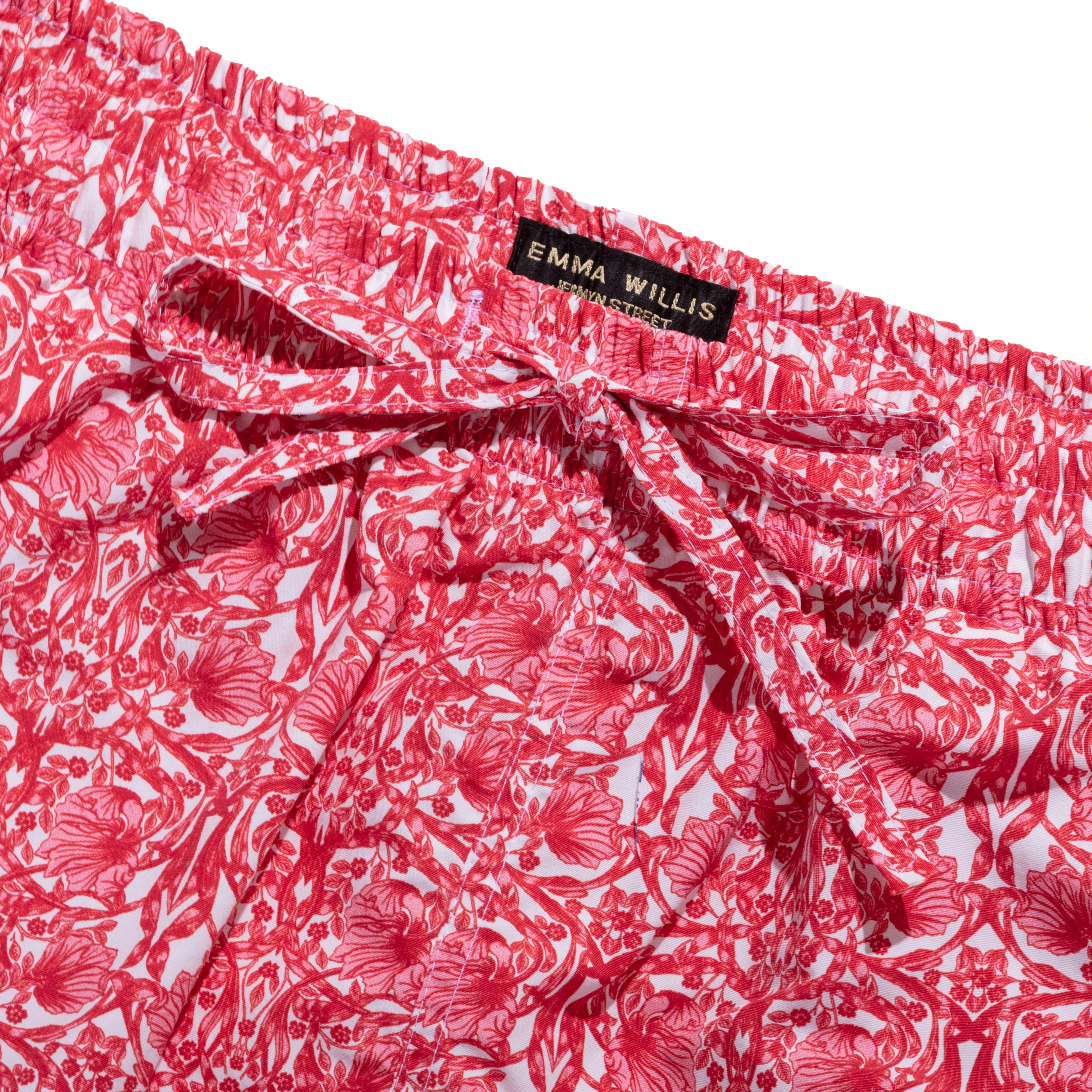Strawberry Trellis Swimming Trunks