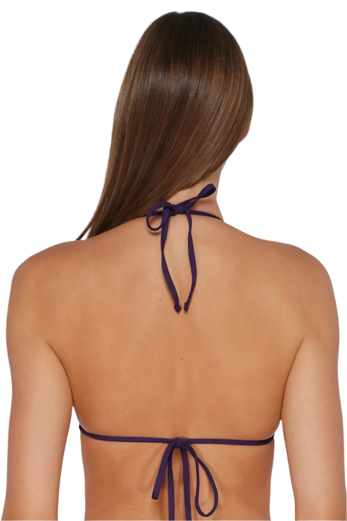 Sunsets Laney Triangle Bikini Top - Paradise Plum