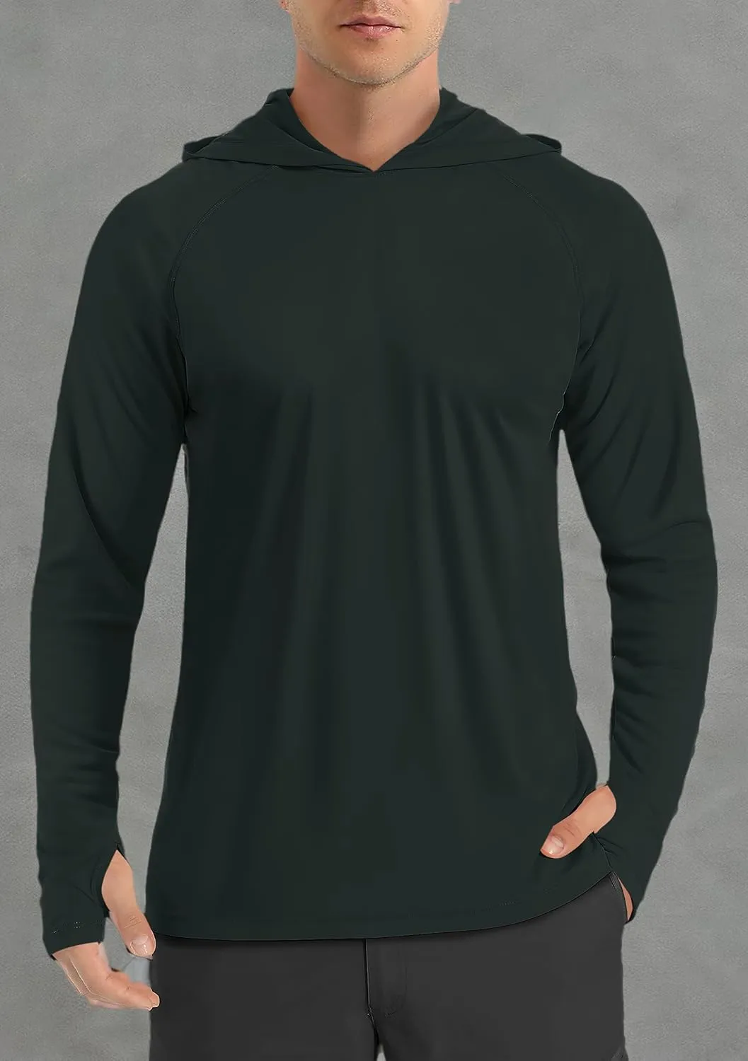 TACVASEN Mens Sun Protection Shirts UPF 50  Rash Guard for Men Long Sleeve Lightweight SPF UV Hoodie Swimming Hiking