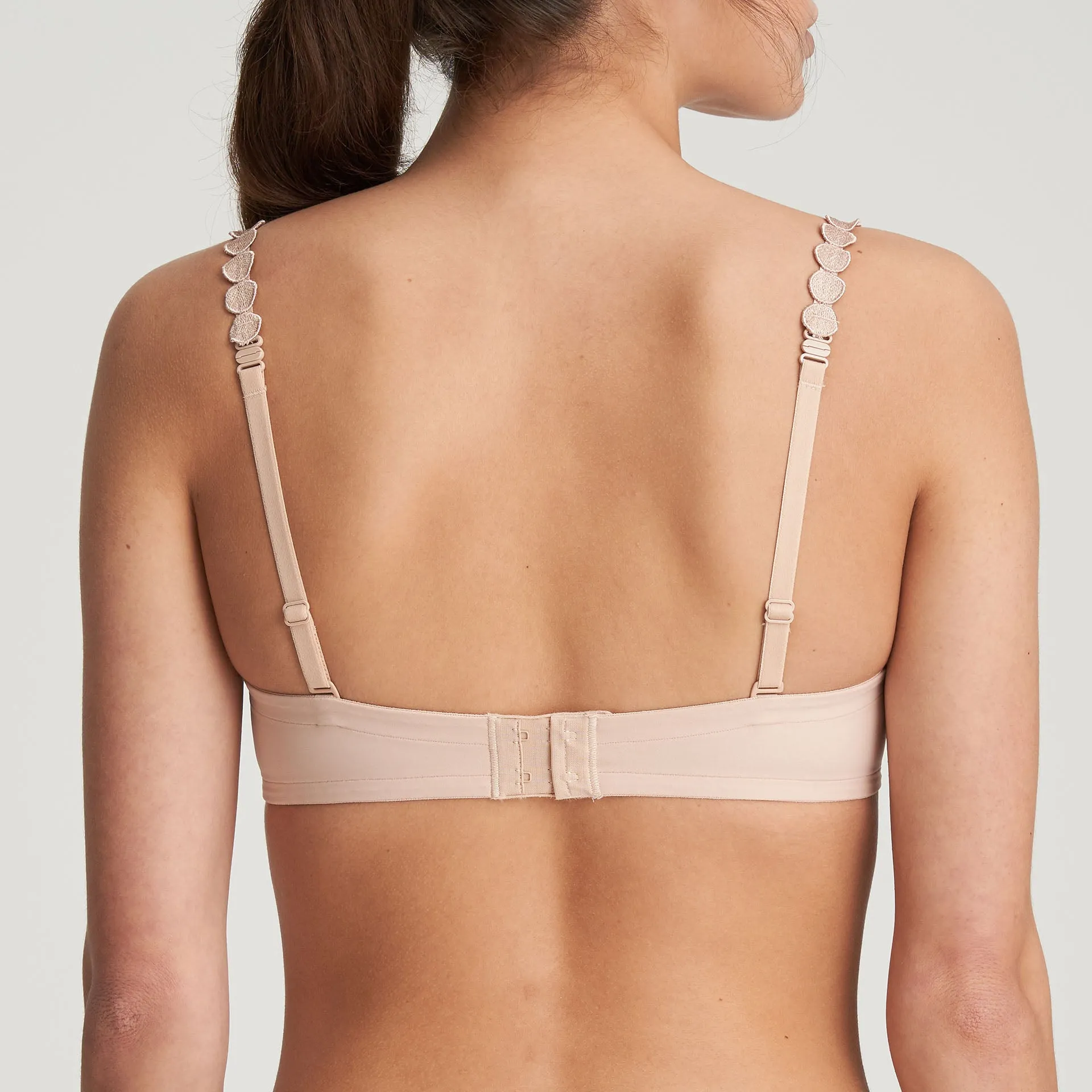 Tom Caffe Latte Padded Bra Strapless