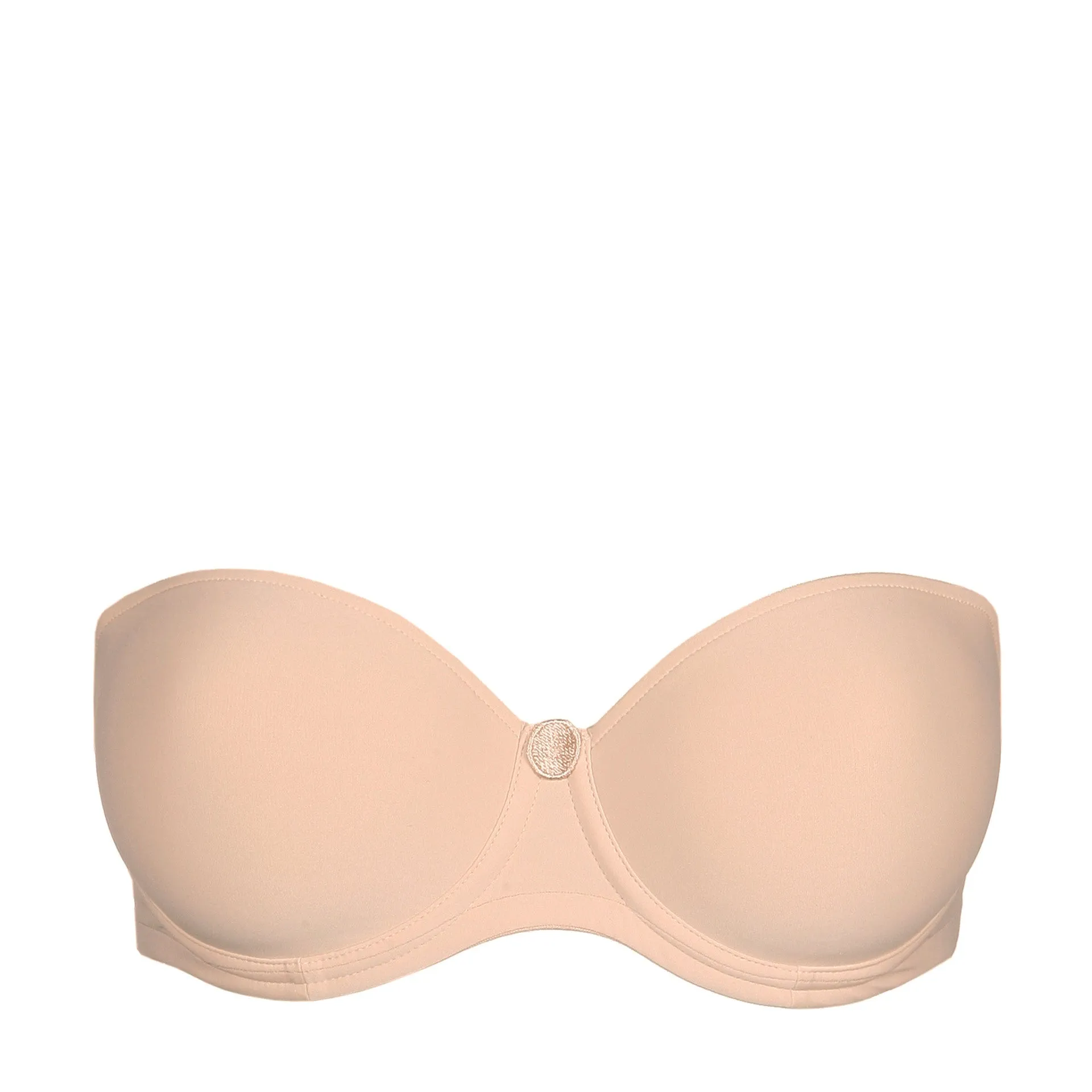 Tom Caffe Latte Padded Bra Strapless