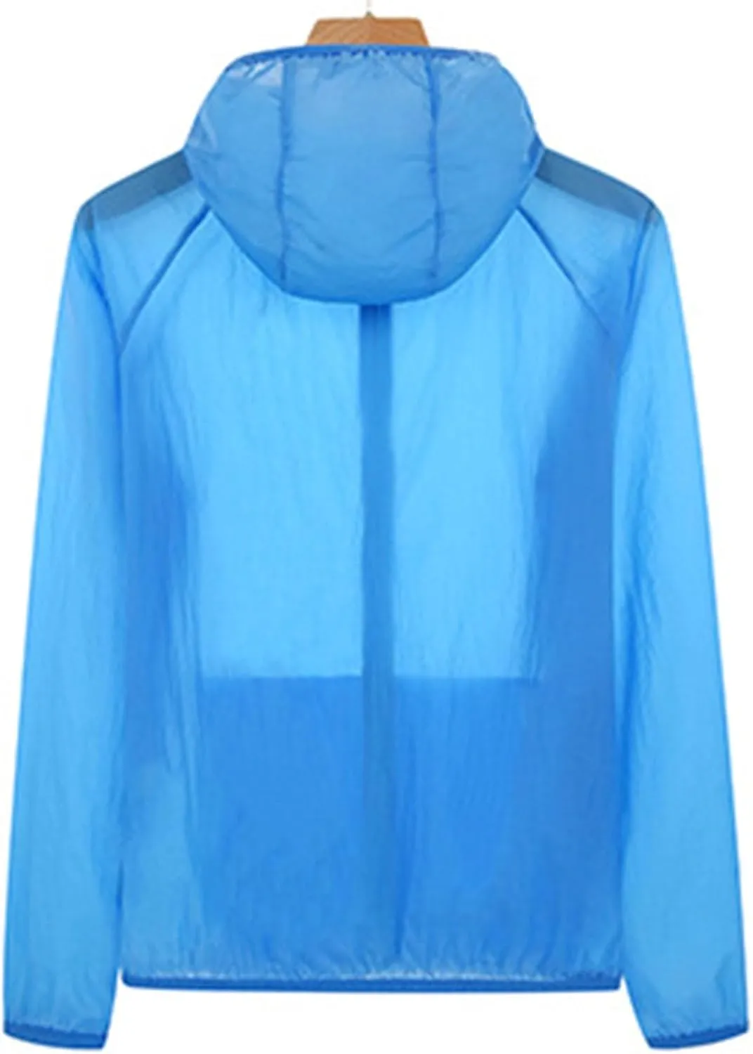 Unisex Sun Protection Jacket for Men & Women Full Zip Long Sleeve UV Hoodie Shirts Outdoor Athletic Jacket with Pocket