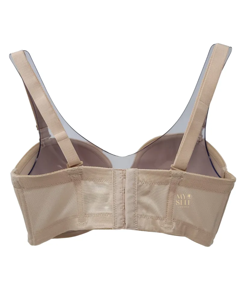 Wacoal Sand Red Carpet Strapless Molded Underwire Bra