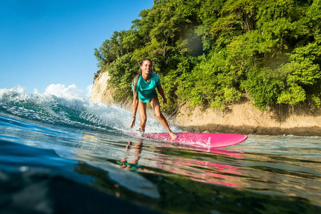 WOMEN’S SURFING SHORT SLEEVE UV PROTECTION T-SHIRT MALOU